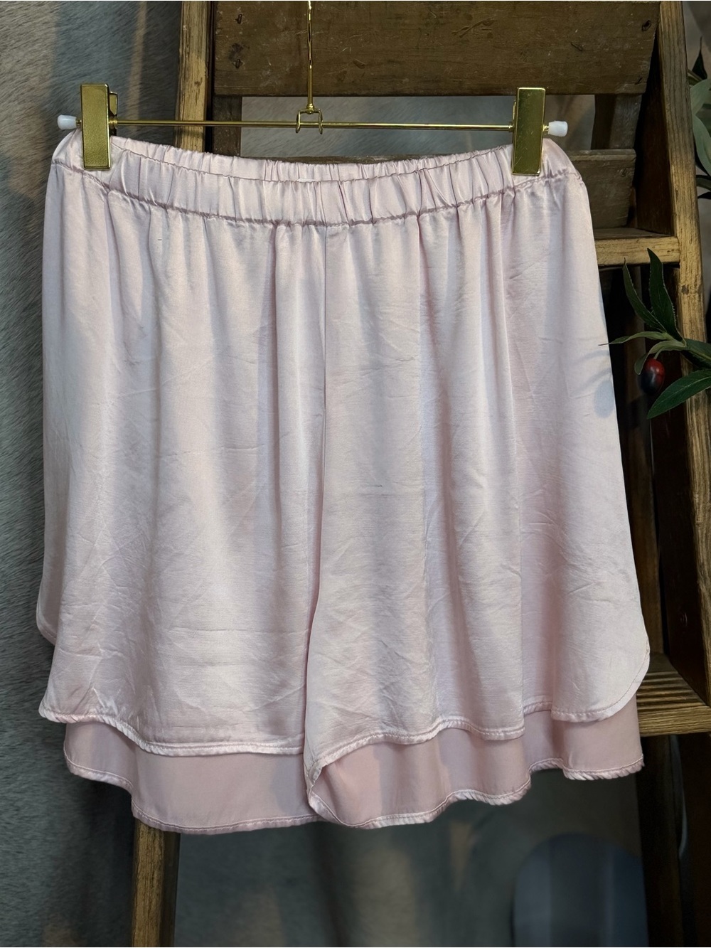Pj Harlow “Brittany” Women's blush Pink lounge shorts